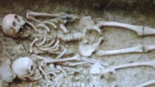 Scheletri che si tengono per mano