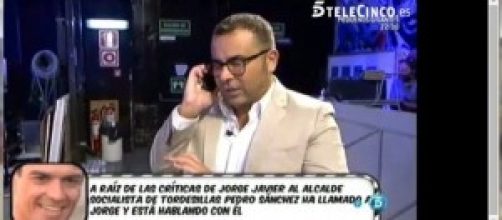 conexión telefónica de Pedro Sánchez en "Sálvame".