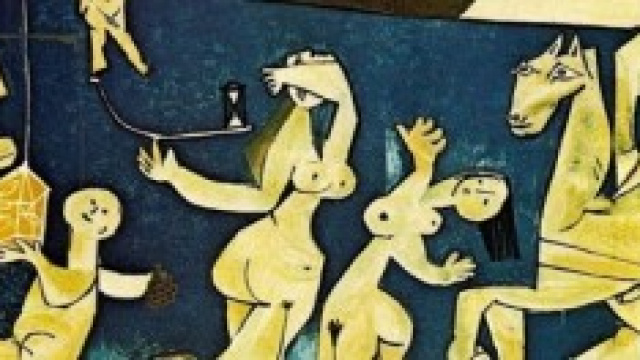 Picasso: particolare de "La pace" 