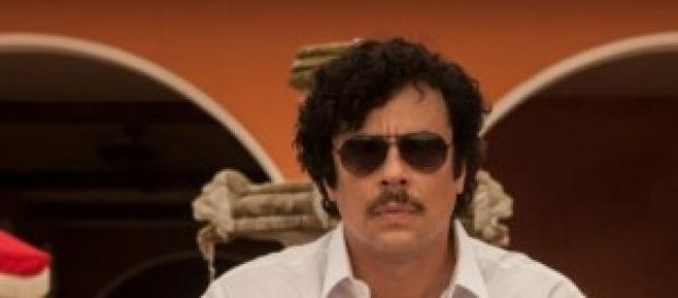 Benicio del Toro como Pablo Escobar Benicio del Toro como Pablo Escobar