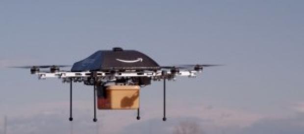 Drone para entregas - teste da Amazon Drone para entregas - teste da Amazon