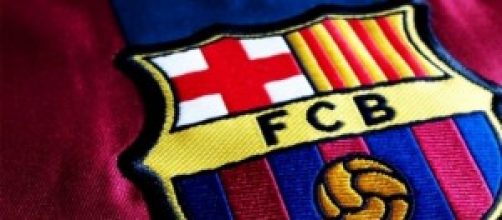 Lo stemma del Barcellona.
