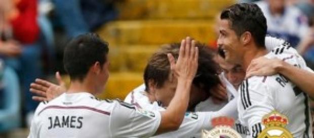 El Madrid golea en Riazor. Foto: Diario Bernabéu El Madrid golea en Riazor. Foto: Diario Bernabéu