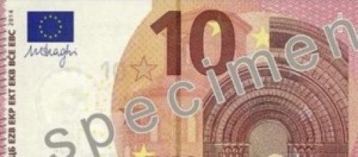La nuova banconota da 10 euro
