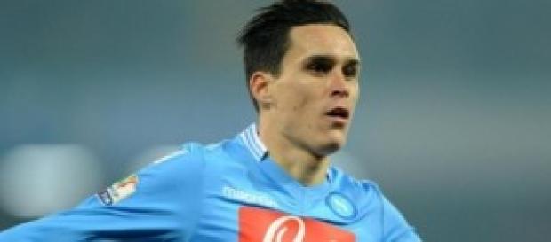 Callejon, titolare contro i rosanero. Callejon, titolare contro i rosanero.