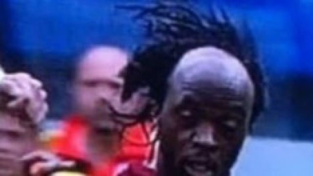 Gervinho ieri irriconoscibile