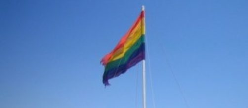 La bandera que representa el movimiento LGBT.