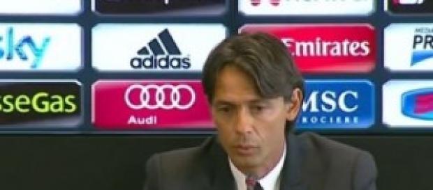 Filippo Inzaghi, tecnico del Milan Filippo Inzaghi, tecnico del Milan