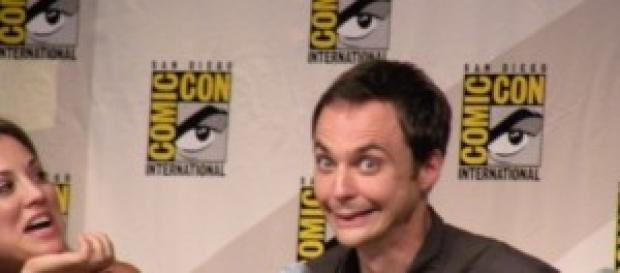 Jim Parsons en la Comic Con. Jim Parsons en la Comic Con.
