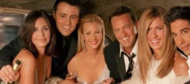 Los protagonistas de la serie "Friends" Los protagonistas de la serie "Friends"