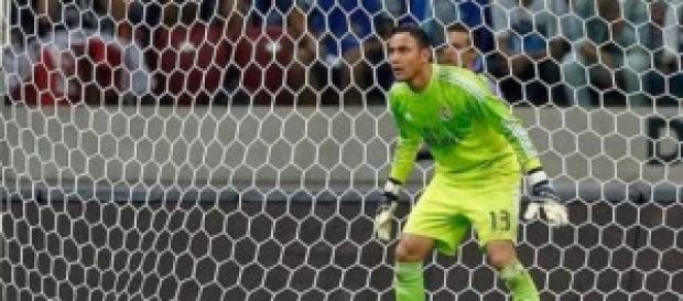 Navas, titular hoy. Foto: aldia.cr Navas, titular hoy. Foto: aldia.cr