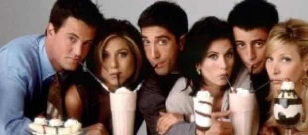 la serie FRIENDS en sus inicios la serie FRIENDS en sus inicios