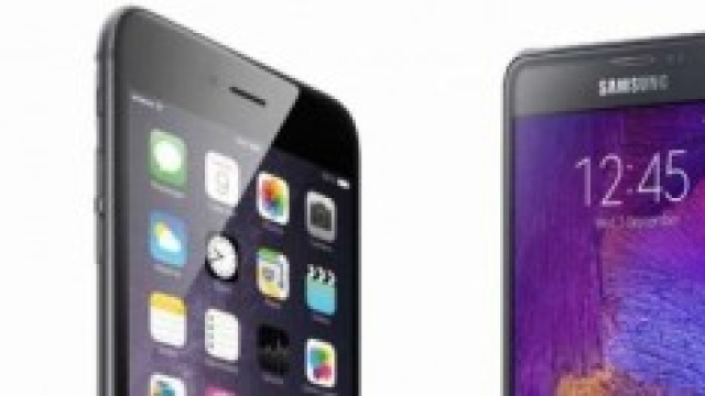 Samsung Galaxy Note 4 e Apple iPhone 6