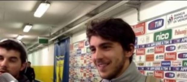 Paloschi, centravanti del Chievo Verona Paloschi, centravanti del Chievo Verona