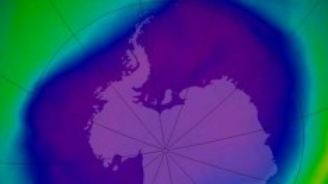 Buco dell'ozono sull'Antartico