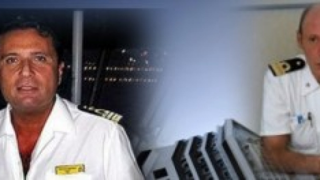 Il Comandante Schettino e il Capitano De Falco