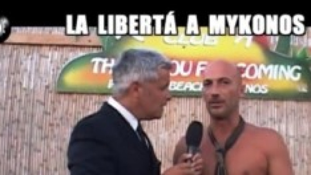 Sas&agrave;, il guru di Mykonos libert&agrave;