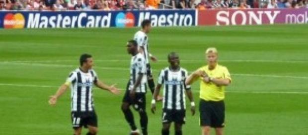 Alcuni giocatori bianconeri Alcuni giocatori bianconeri