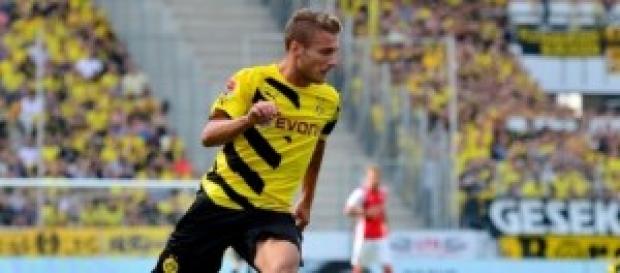 Ciro Immobile attaccante Borussia Dortmund Ciro Immobile attaccante Borussia Dortmund