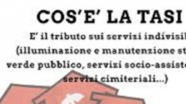  Tasi imposta per coprire i servizi indivisibili