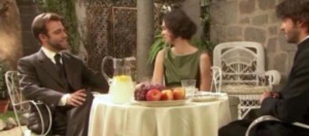 Il Segreto, Maria finge fidanzamento con Fernando. Il Segreto, Maria finge fidanzamento con Fernando.