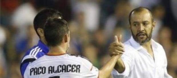 Nuno y Paco Alcácer. Foto: Diario Córdoba Nuno y Paco Alcácer. Foto: Diario Córdoba