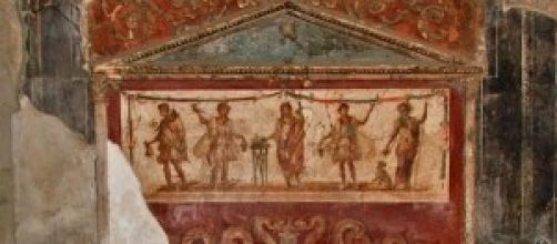 Un'immagine degli scavi di Pompei