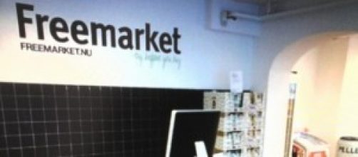 Un'immagine del Freemarket aperto in Danimarca