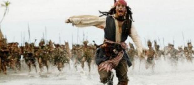 Jack Sparrow corriendo hacia Australia. Jack Sparrow corriendo hacia Australia.