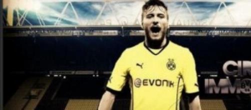 il bomber del Borussia Dortmund, Immobile. il bomber del Borussia Dortmund, Immobile.