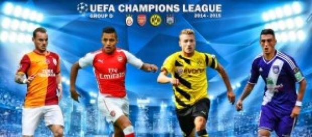 Champions League gruppo D, mercoledì 1 ottobre Champions League gruppo D, mercoledì 1 ottobre