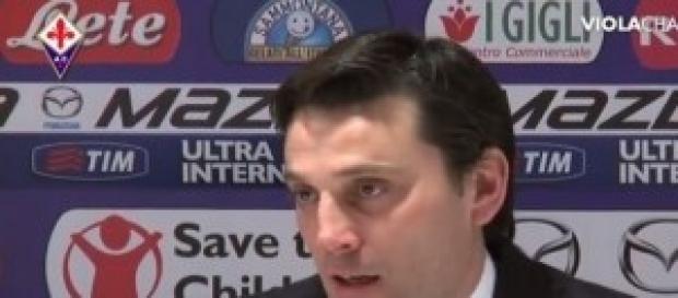 Vincenzo Montella, tecnico della Fiorentina Vincenzo Montella, tecnico della Fiorentina