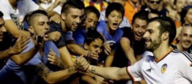 Negredo querido por la afición Negredo querido por la afición