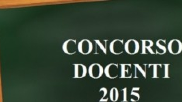 Come si svolgerà il concorso degli insegnanti?