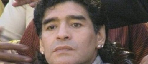 Un'immagine di Diego Armando Maradona