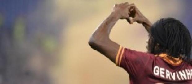 L'attaccante ivoriano Gervinho L'attaccante ivoriano Gervinho