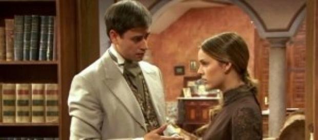 Soledad deve resistere alle avances di Olmo. Soledad deve resistere alle avances di Olmo.
