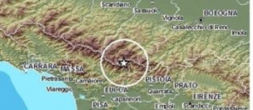 Terremoto con epicentro vicino al Monte Abetone