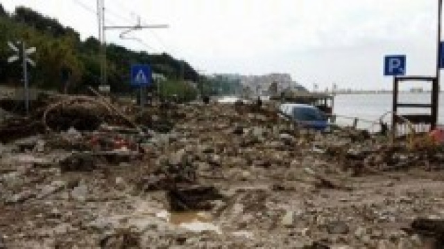 I lungomare di Levante dopo l'alluvione