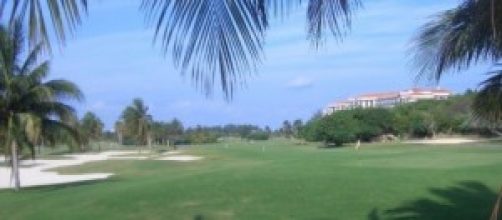 Unico campo de golf de 18 hoyos en Cuba