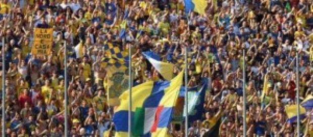 curva nord del Frosinone. curva nord del Frosinone.
