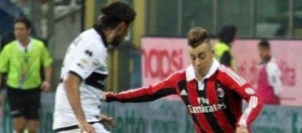 il giovane attaccante El Shaarawy il giovane attaccante El Shaarawy