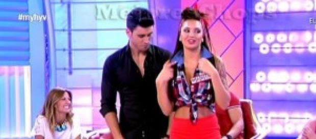 María y Noel, la pareja de moda. María y Noel, la pareja de moda.