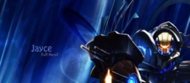 Skin del personaje Jayce - Armadura completa Skin del personaje Jayce - Armadura completa