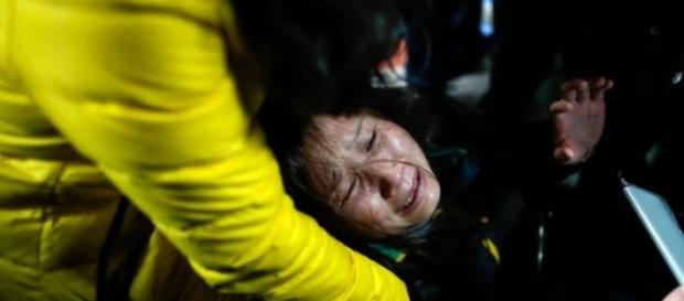 Em Xangai viveram-se momentos de terror. Em Xangai viveram-se momentos de terror.