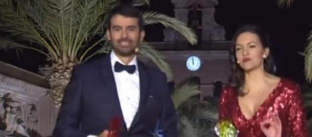 Los presentadores de las campanadas en Canal Sur Los presentadores de las campanadas en Canal Sur
