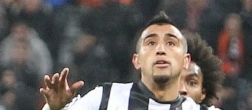 Arturo Vidal,centrocampista della Juventus