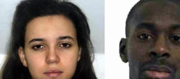 Hayat e o seu namorado Coulibaly Hayat e o seu namorado Coulibaly
