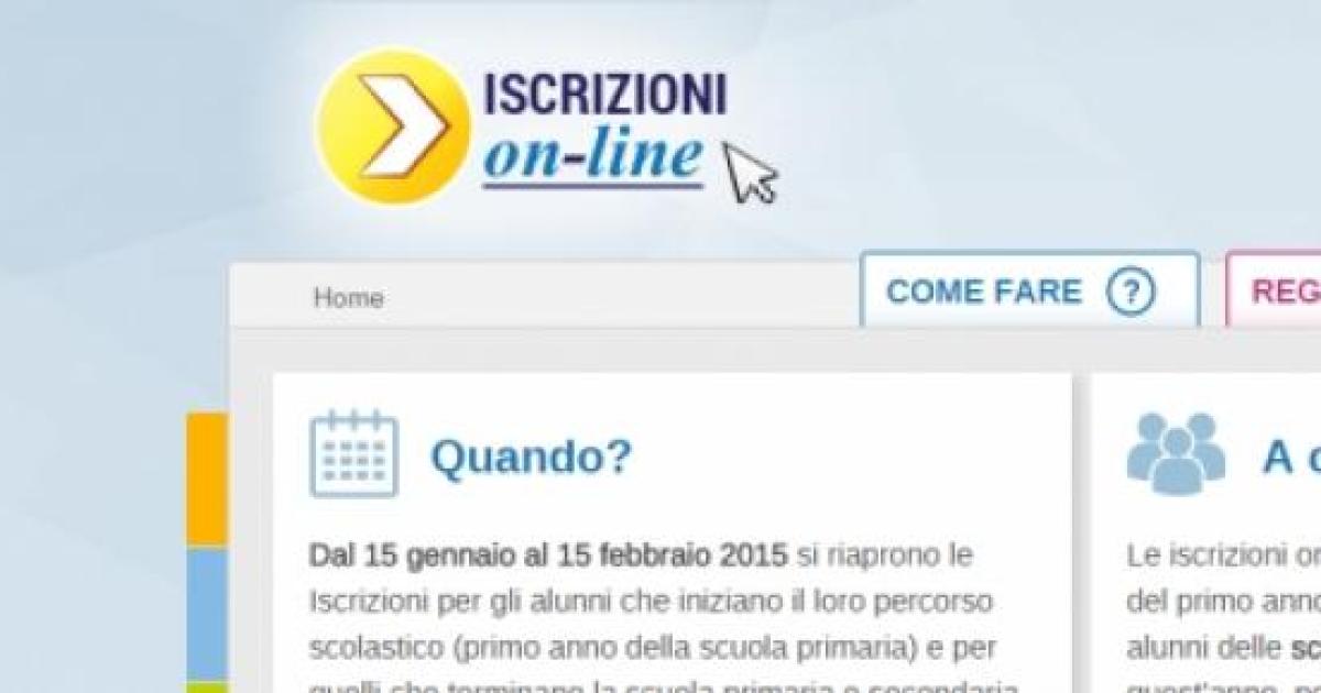 Scuola iscrizioni online, una guida su come fare, direttamente dal sito