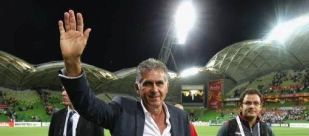 Carlos Queiroz vitorioso na estreia Carlos Queiroz vitorioso na estreia